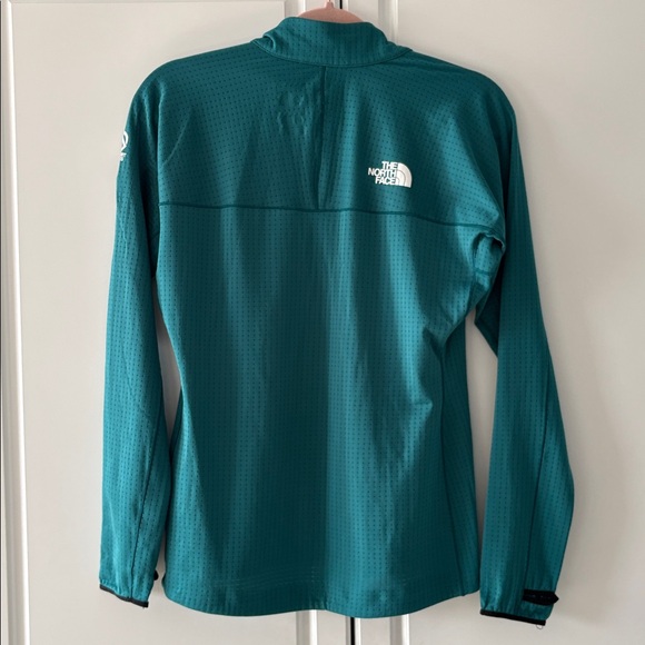 The North Face Summit Series Green Half-Zip Pullover - Picture 3 of 3